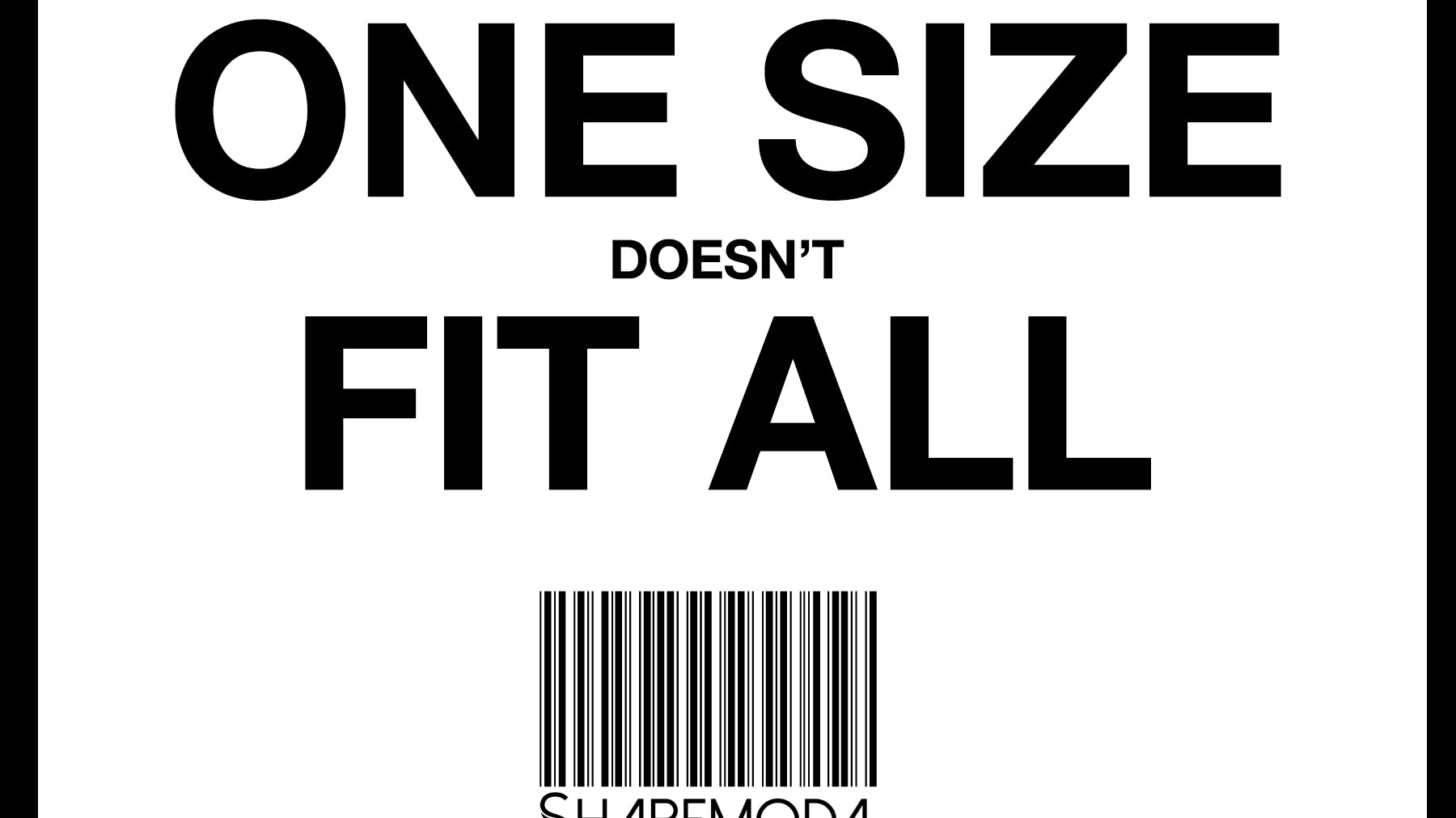 Body shapes are not the same.