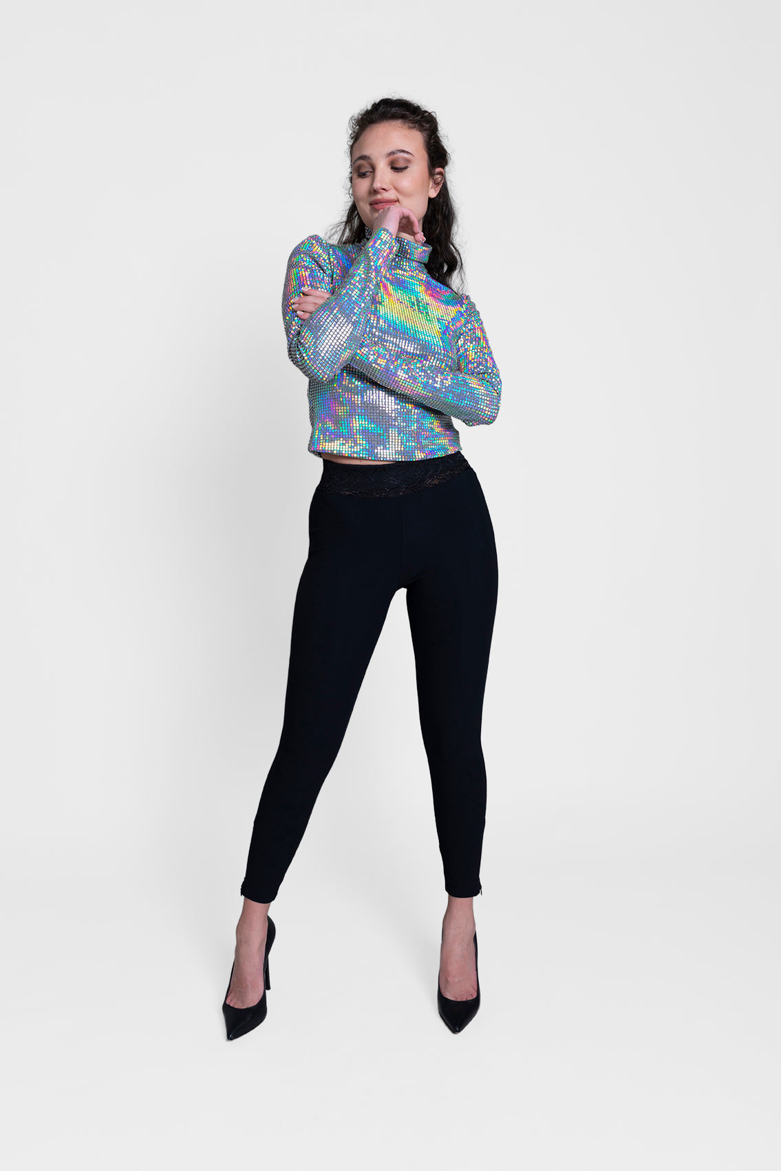 Pigiama Pile Tezenis Pigiama Scimmia Outfit Con Leggins Neri