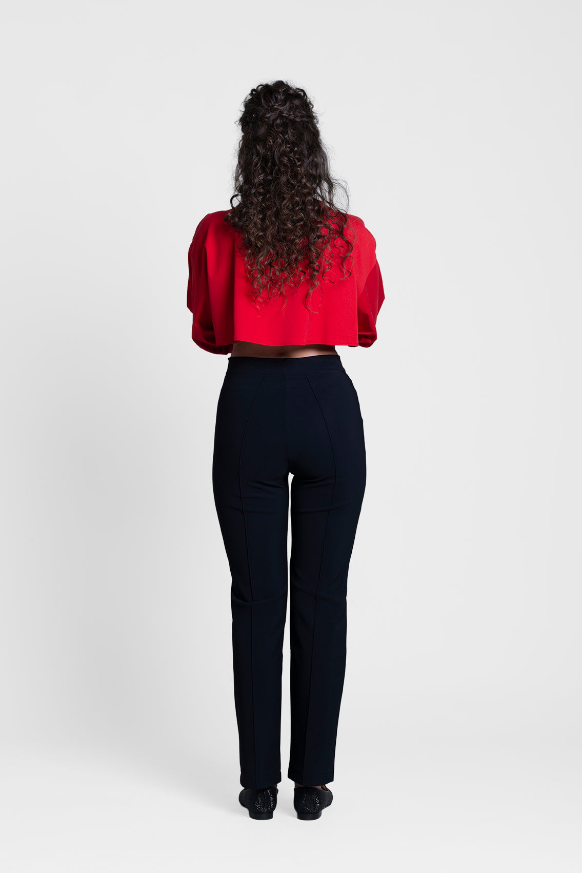 Hourglass Shape Trousers - Straight