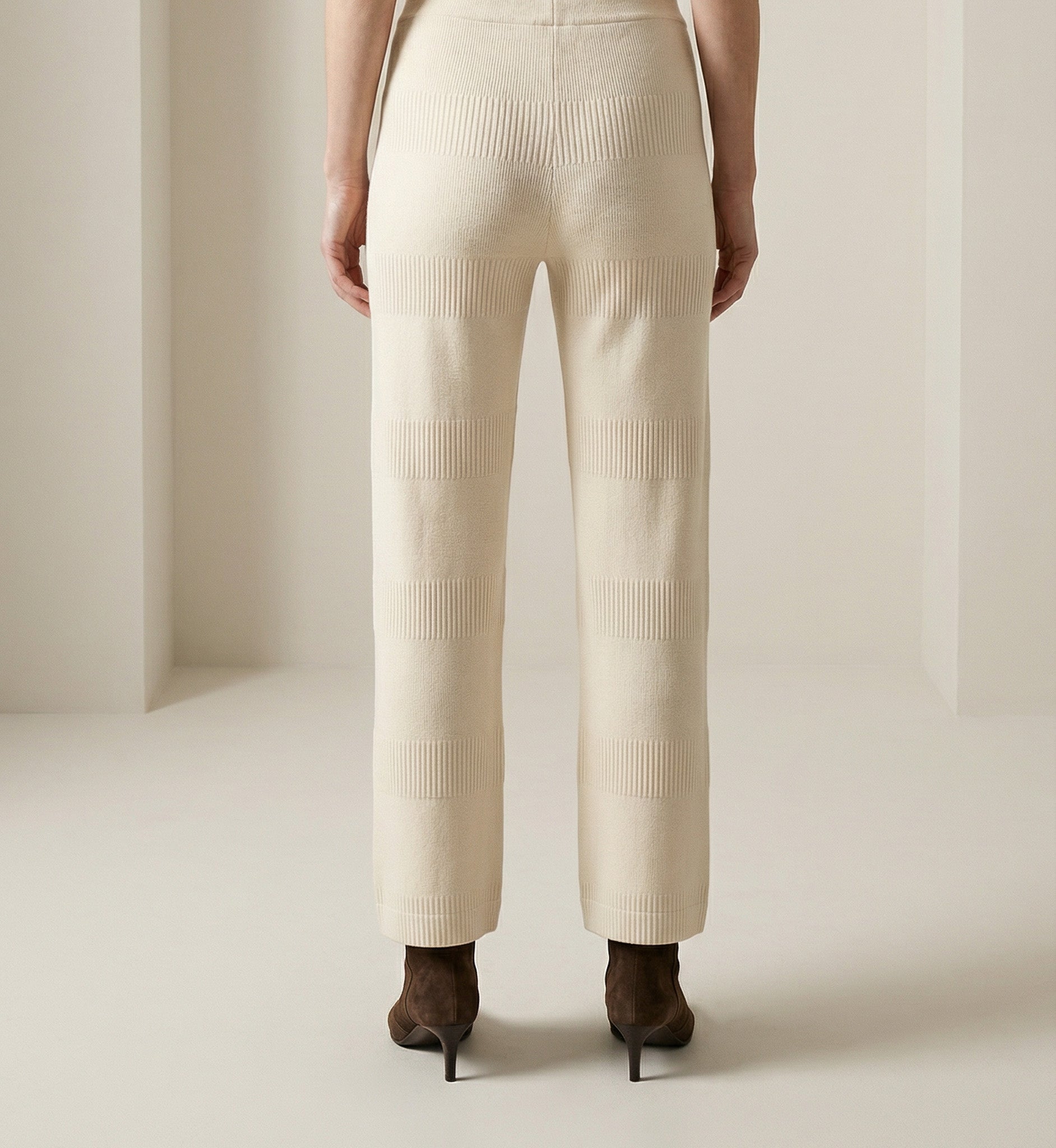 Knit Wide Leg Trousers