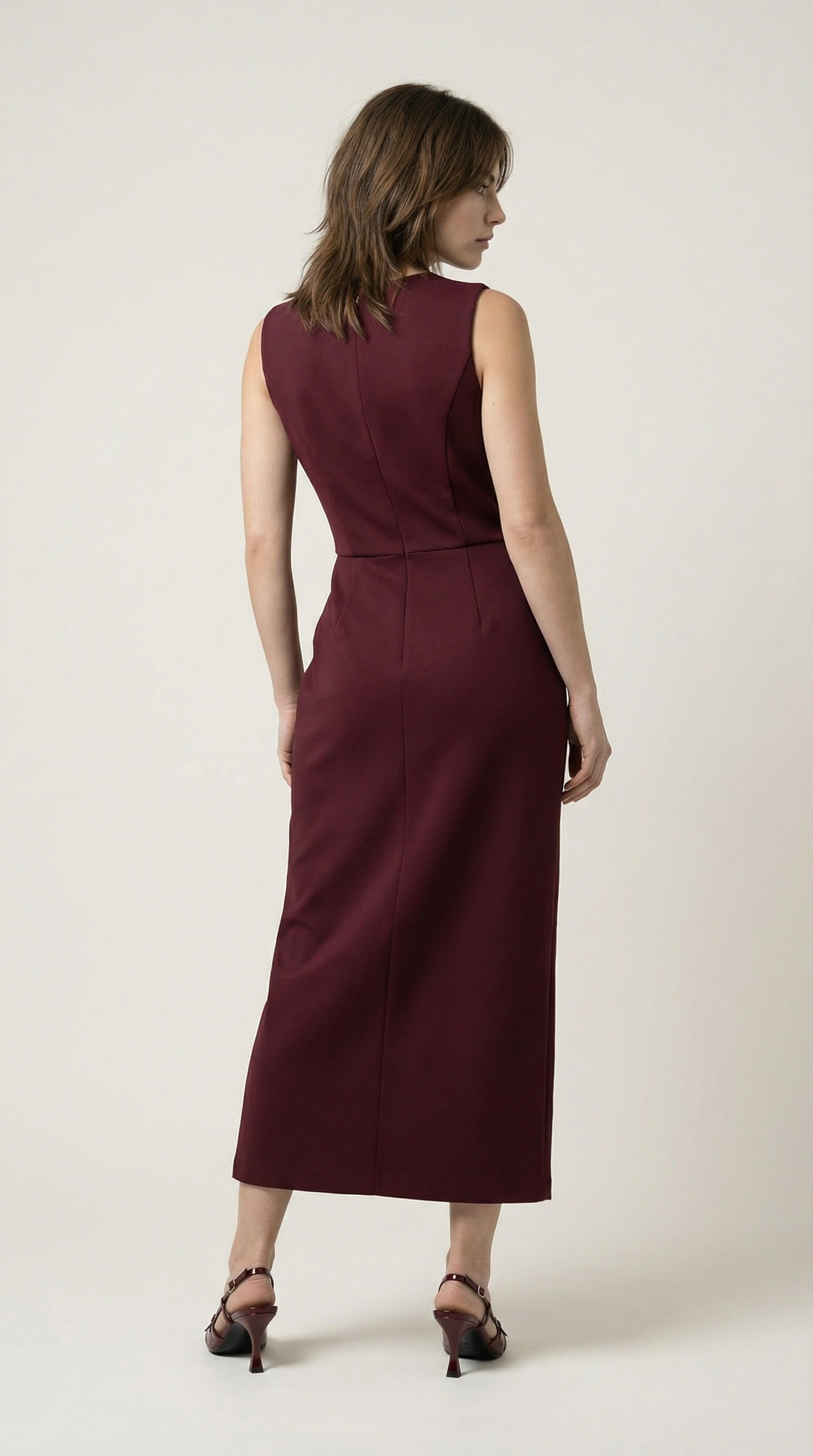 Sleeveless Midi Dress