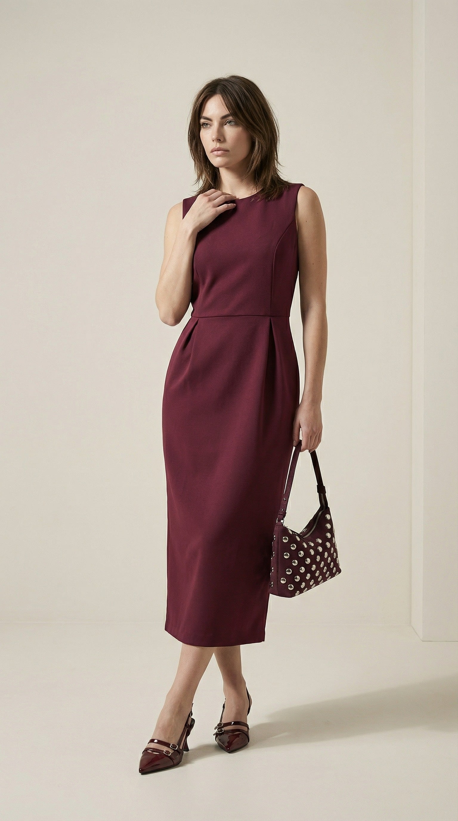 Sleeveless Midi Dress