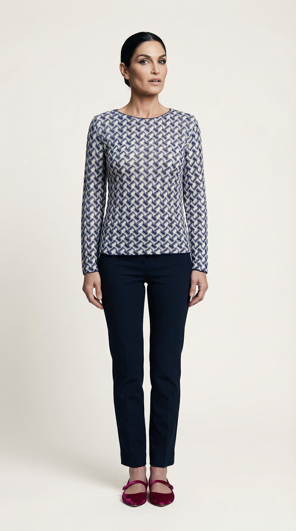 Light Knitted Macrame Top