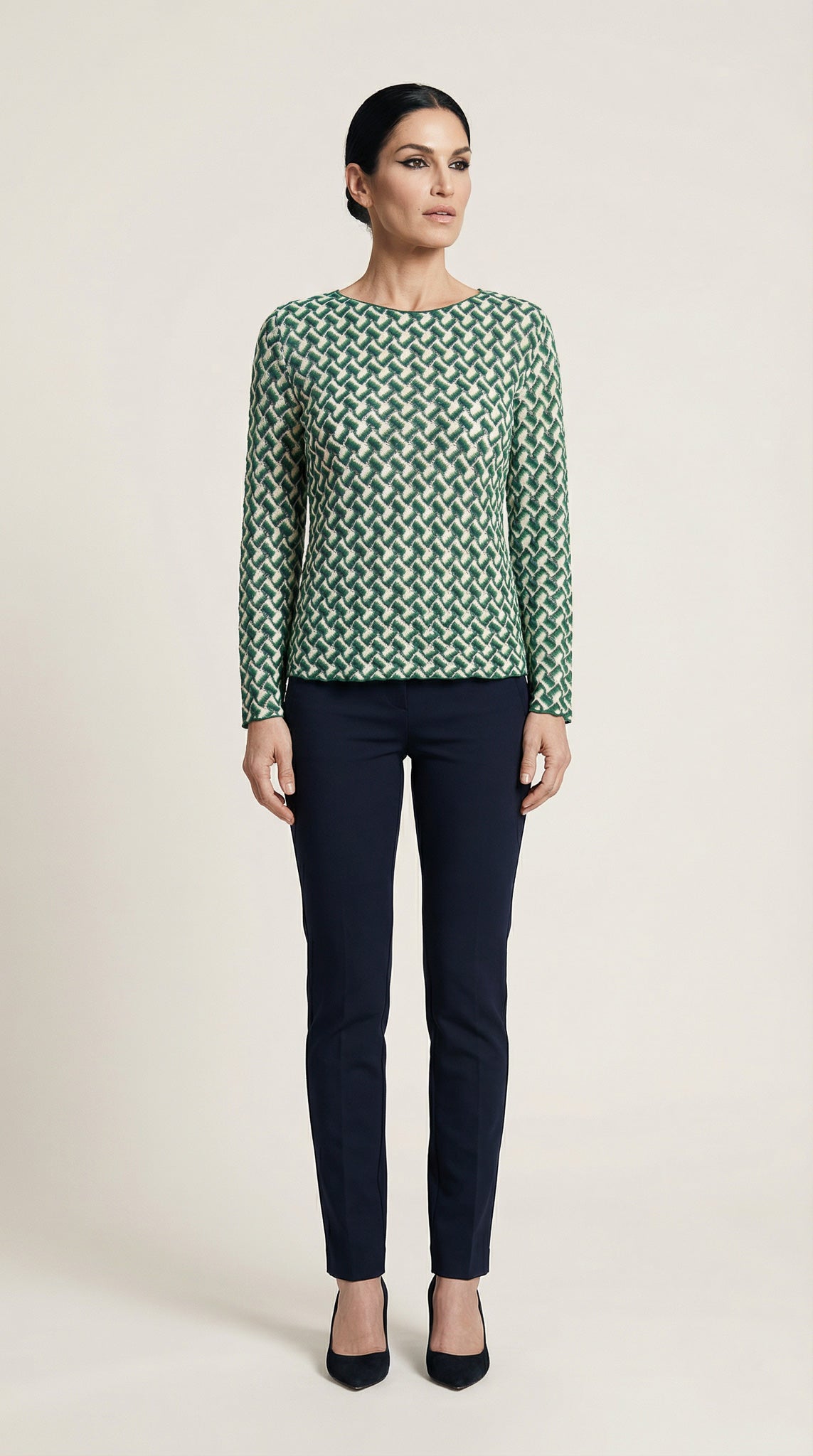 Light Knitted Macrame Top