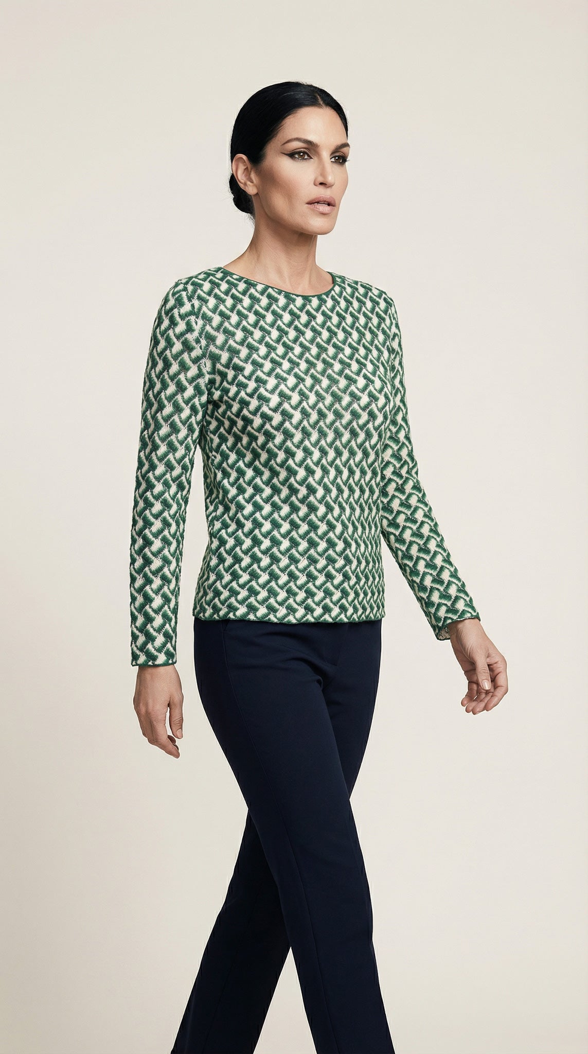 Light Knitted Macrame Top