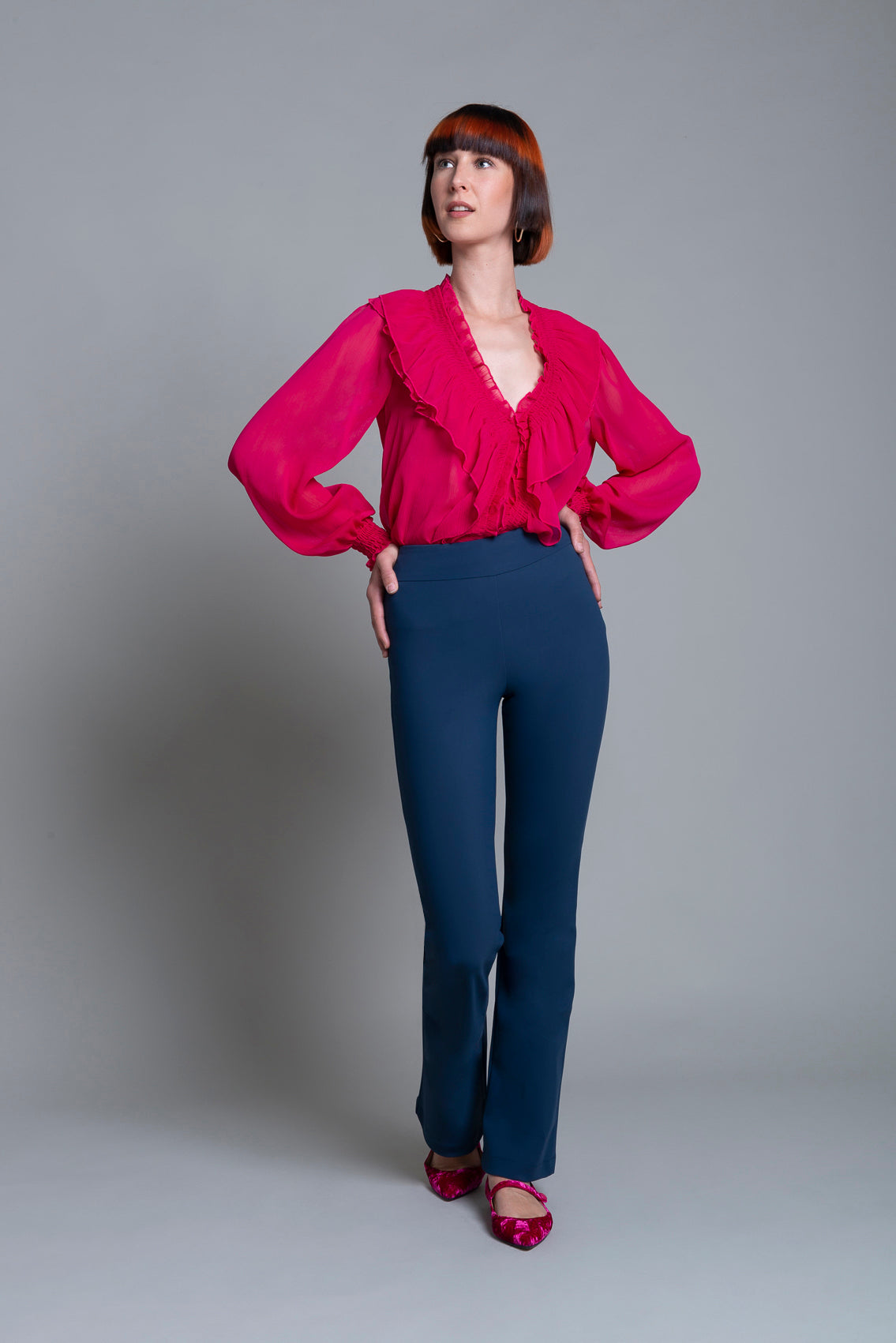 Candle Fit Trousers - Slim Leg