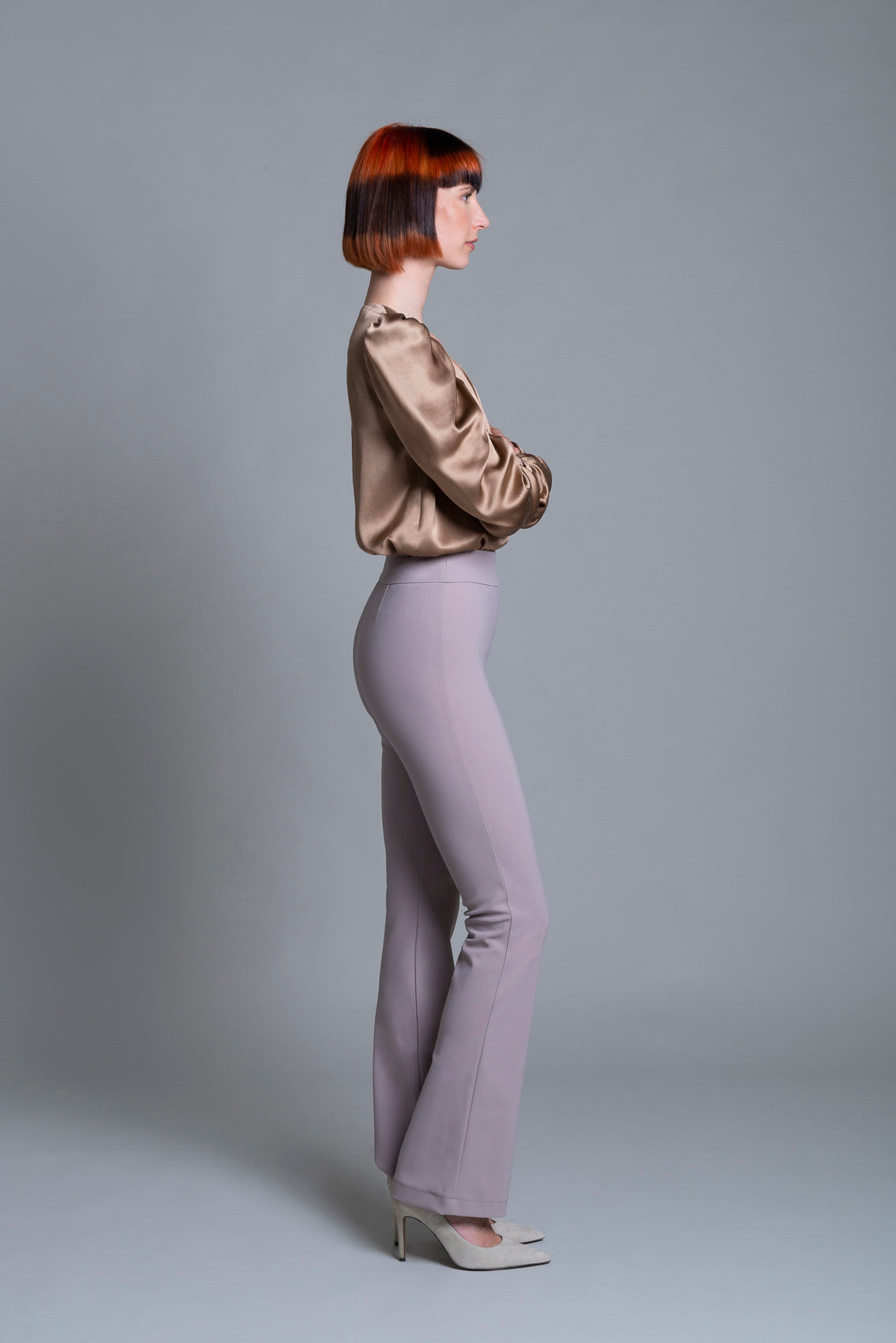 Candle Shape Trousers - Skinny