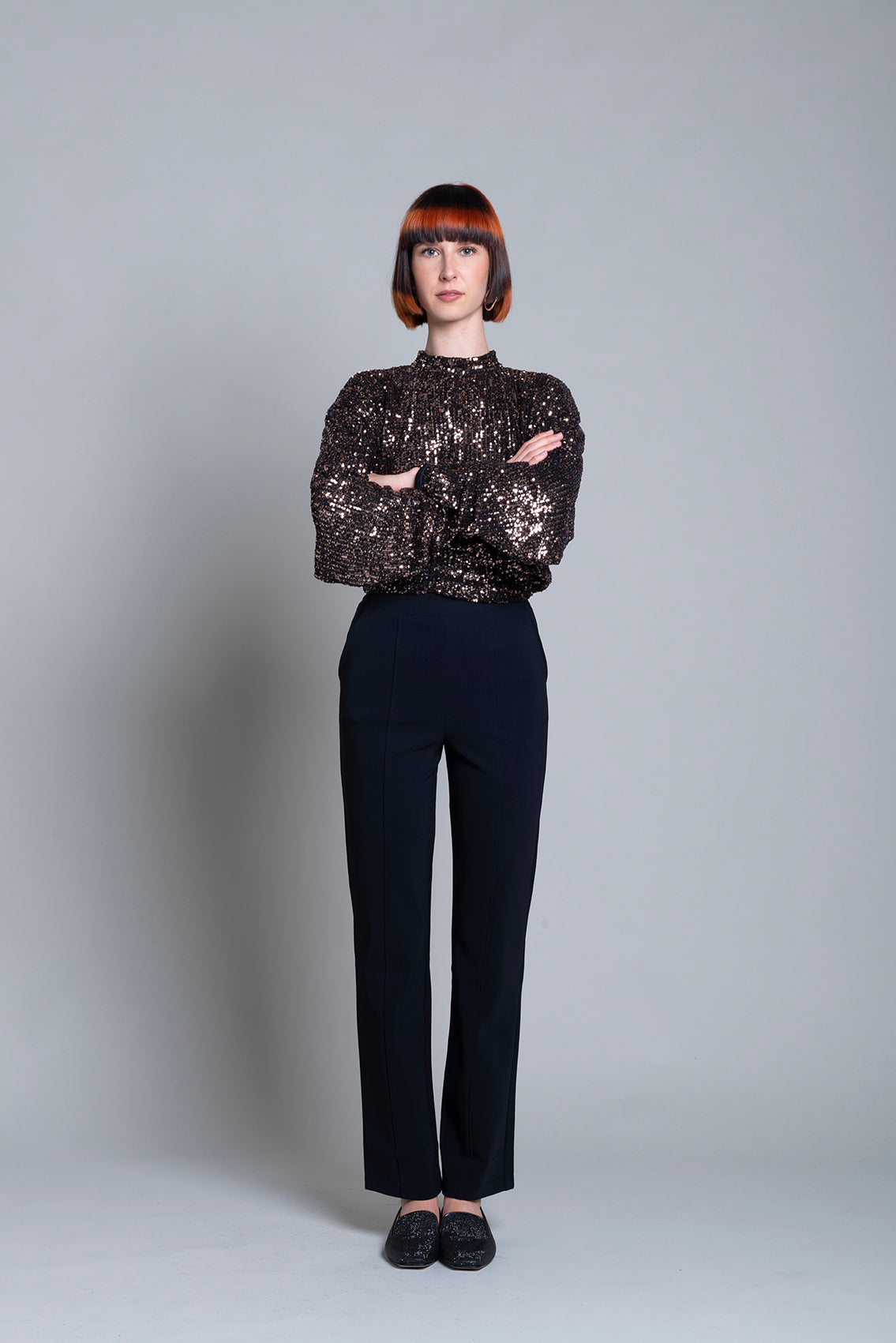 Candle Shape Trousers - Straight