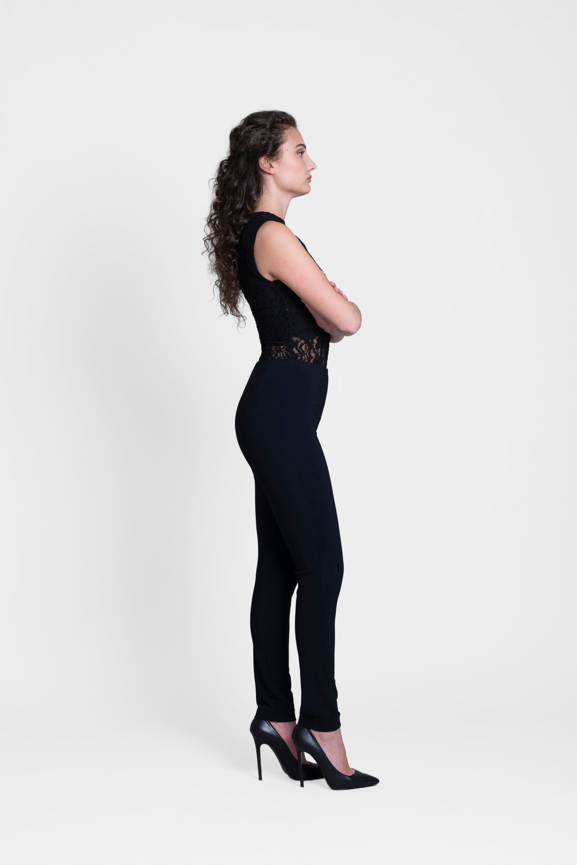 Pantaloni Fisico a clessidra - Skinny