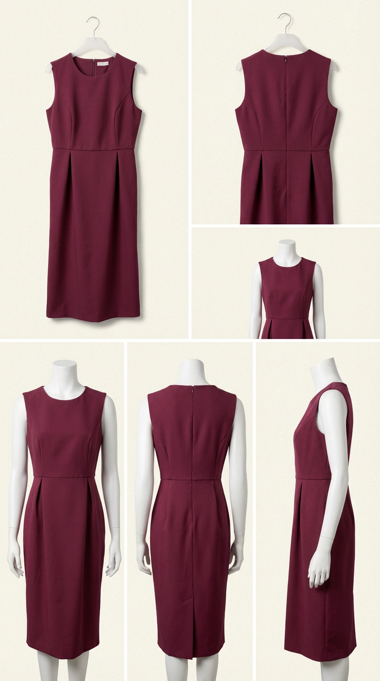 Sleevesless Midi Dress
