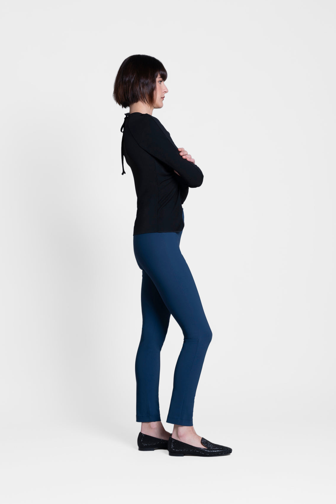 Strawberry Shape Coloured Trousers - Slim Leg