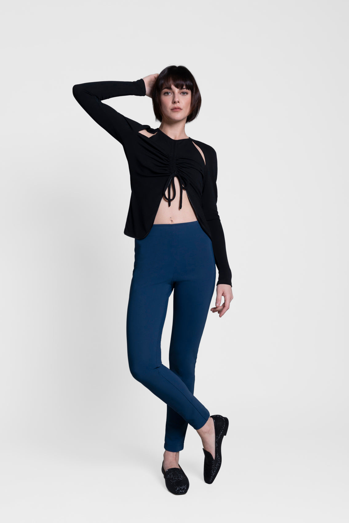 Strawberry Shape Coloured Trousers - Slim Leg