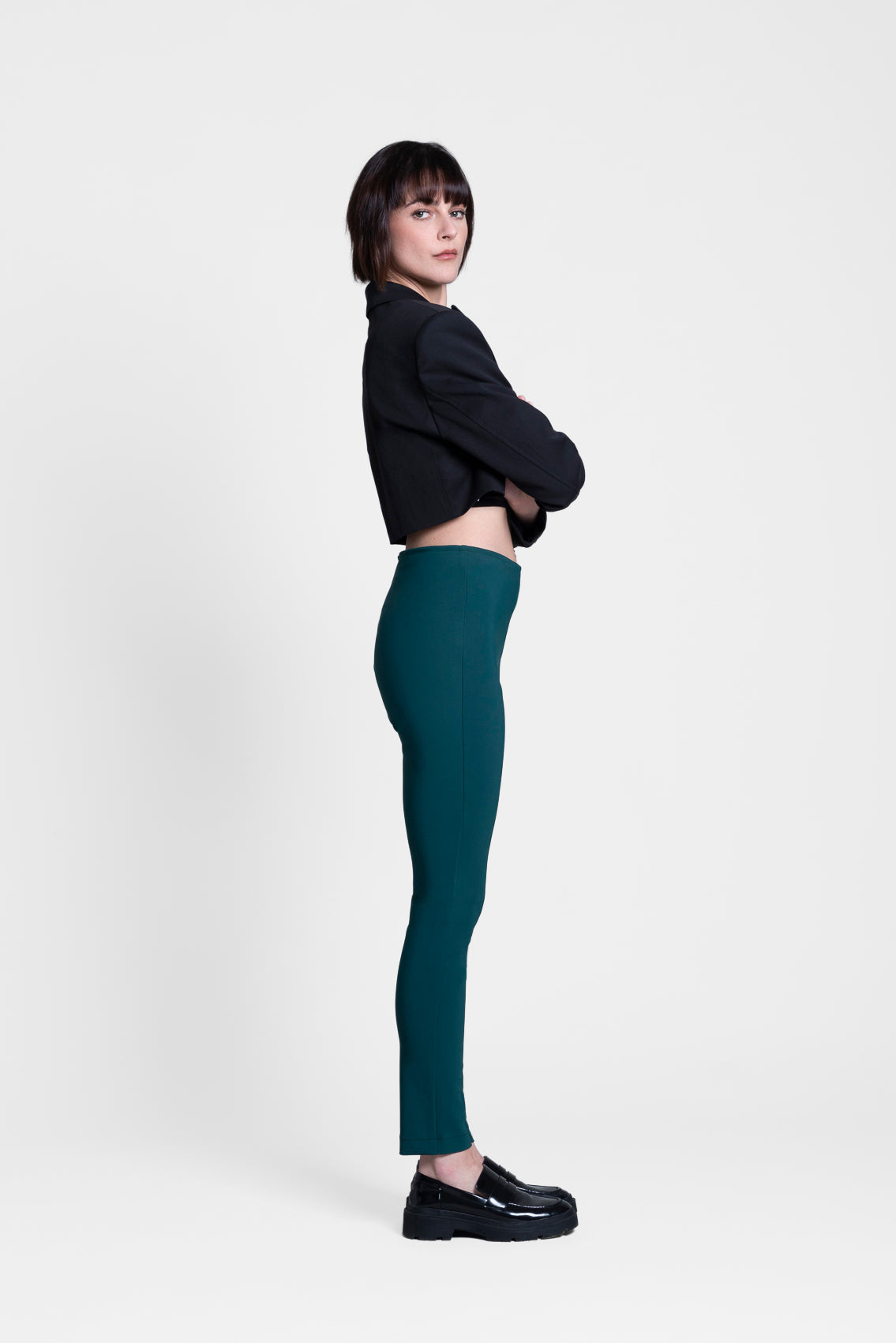 Strawberry Shape Coloured Trousers - Slim Leg